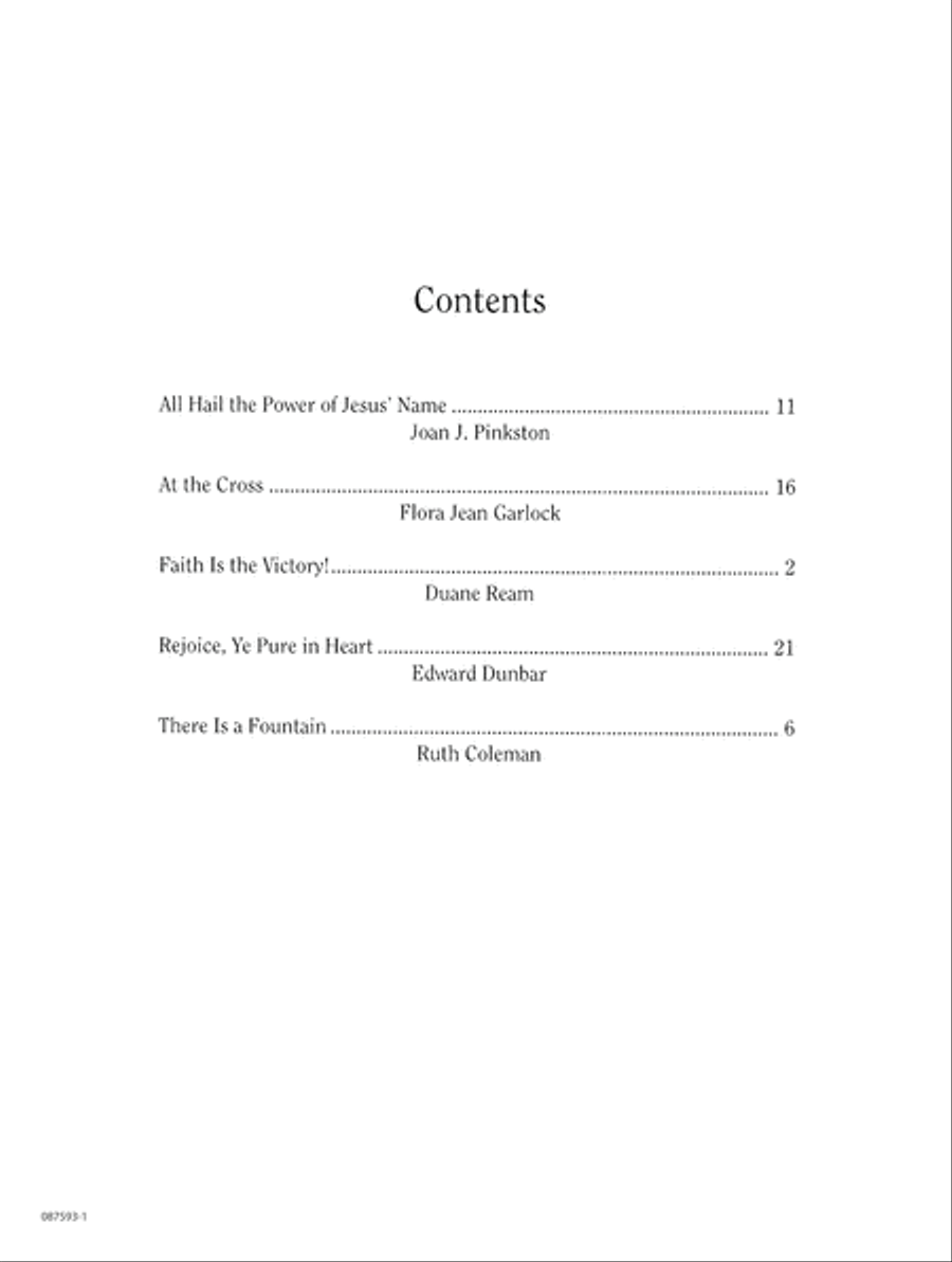 Exalted Praise (Digital Download) Piano Solo scores gallery preview page 2