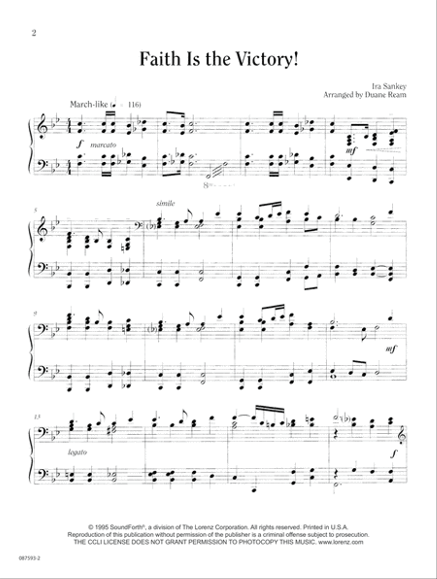 Exalted Praise (Digital Download) Piano Solo scores gallery preview page 3