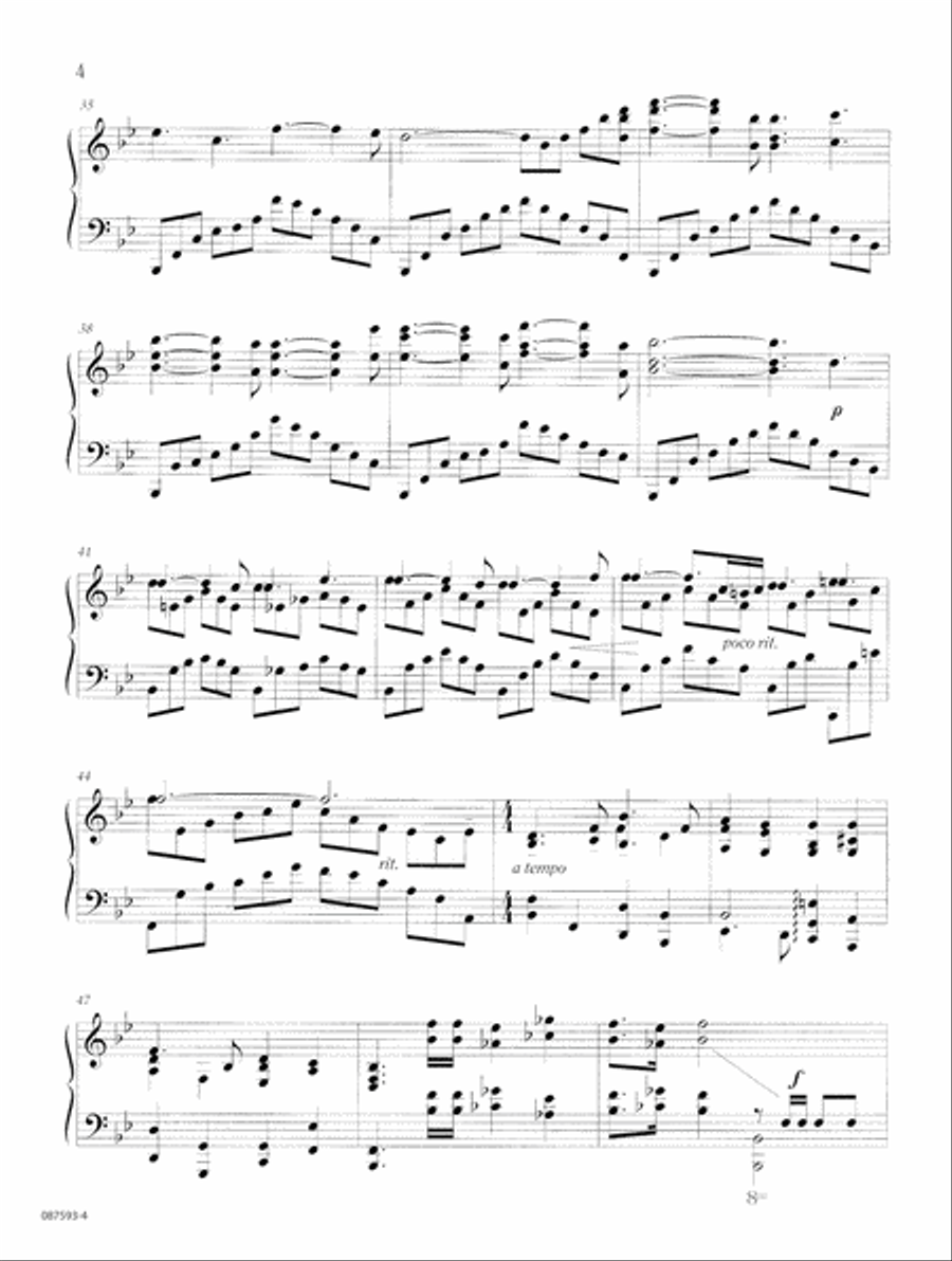 Exalted Praise (Digital Download) Piano Solo scores gallery preview page 5