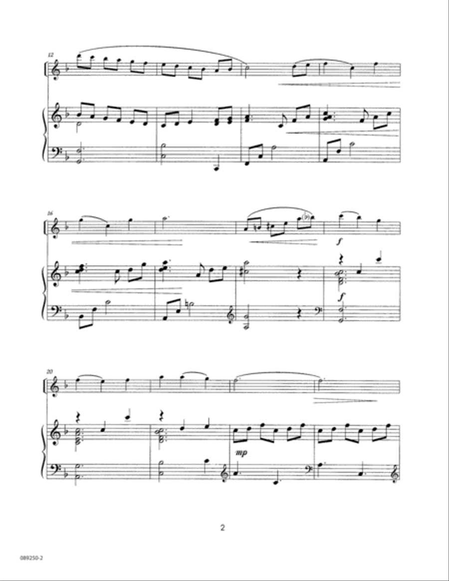 To God Be The Glory - Violin Solo Violin Solo scores gallery preview page 2