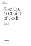 Rise Up, O Church of God