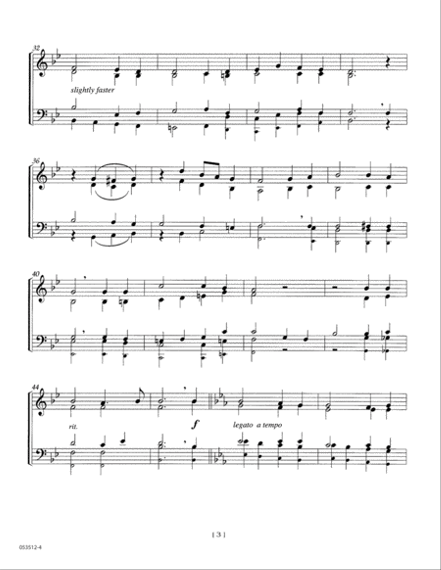 It Is Well With My Soul Brass Quartet scores gallery preview page 4