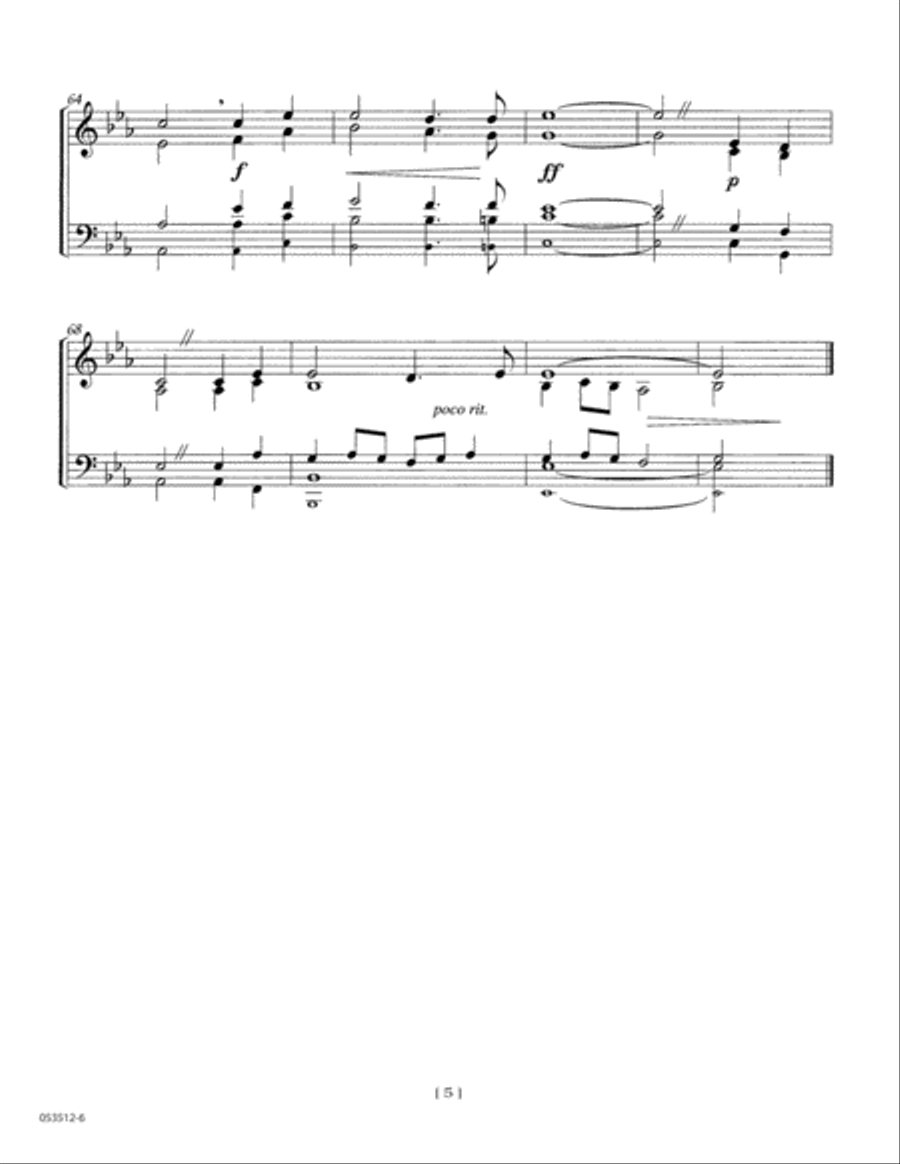 It Is Well With My Soul Brass Quartet scores gallery preview page 6