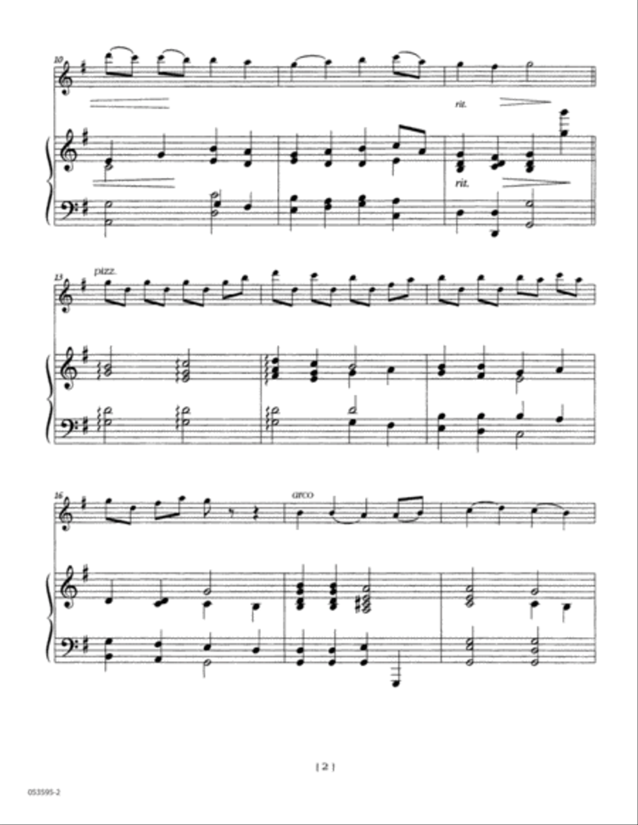 Take My Life and Let It Be - Viola Solo Piano scores gallery preview page 2