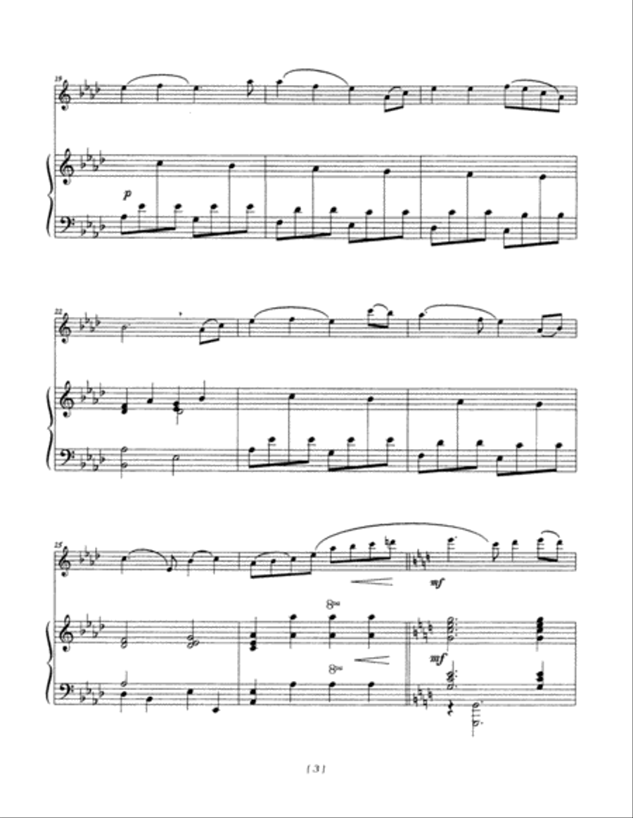 There Is a Fountain - Flute Solo Flute Solo scores gallery preview page 3
