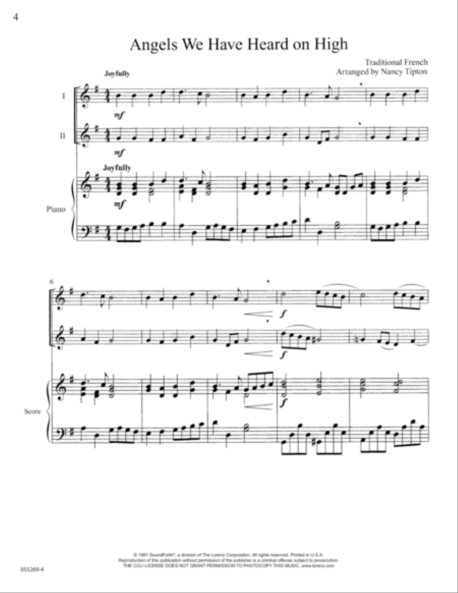 Instruments of Praise, Vol. 2: Violin - Score and Parts (Digital Download) Violin Solo scores gallery preview page 4