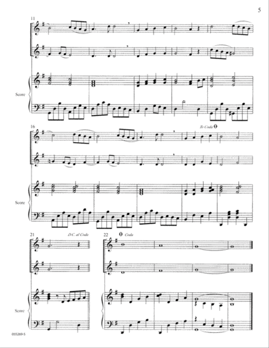 Instruments of Praise, Vol. 2: Violin - Score and Parts (Digital Download) Violin Solo scores gallery preview page 5