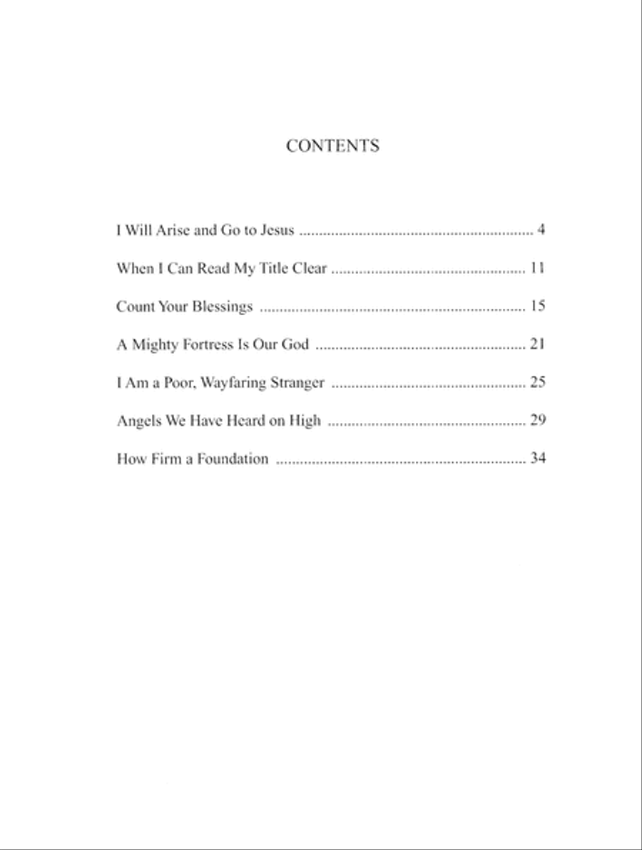 How Firm a Foundation (Digital Download) Piano Solo scores gallery preview page 3