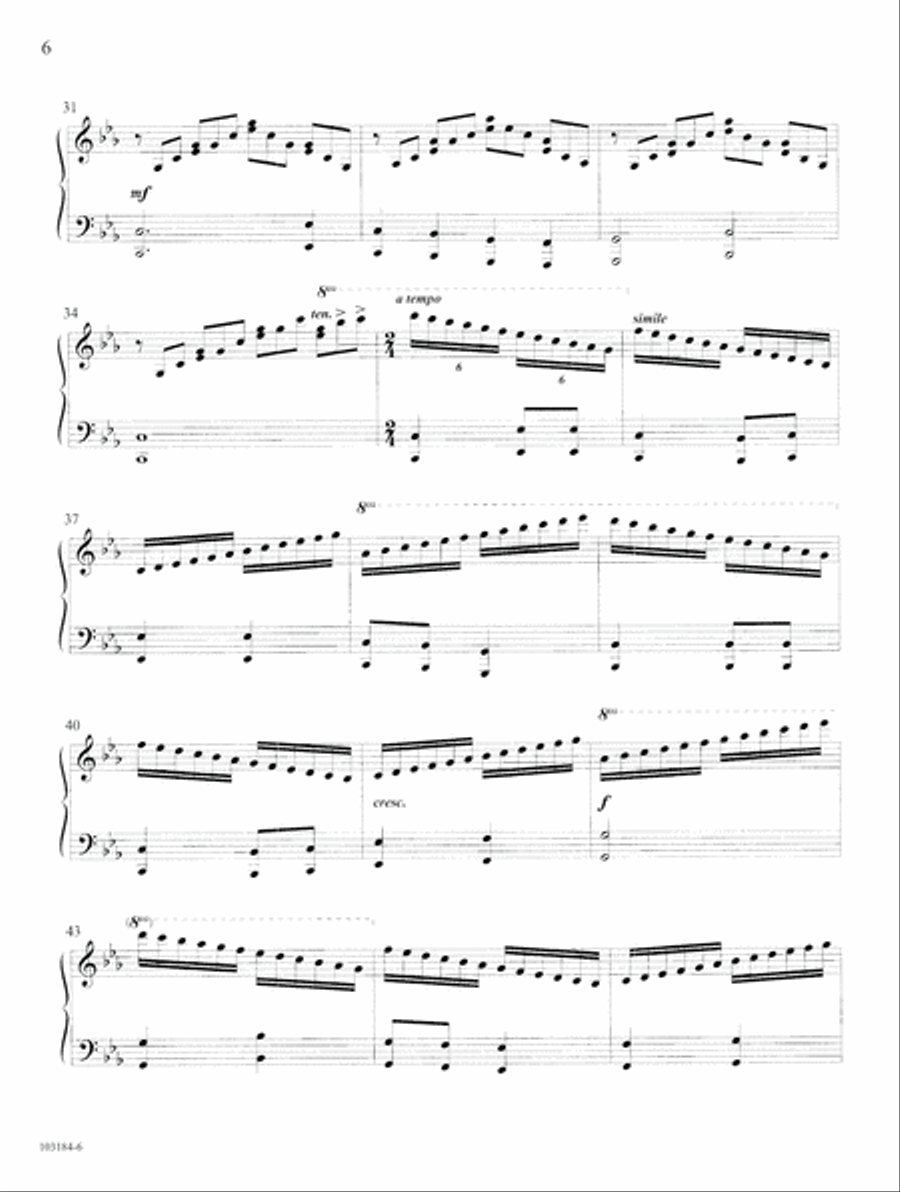 How Firm a Foundation (Digital Download) Piano Solo scores gallery preview page 6