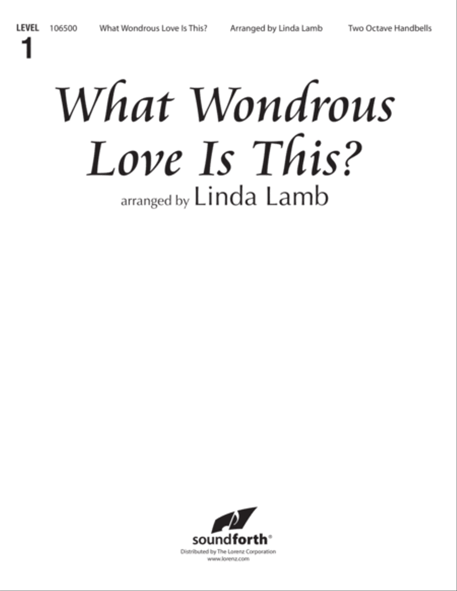 What Wondrous Love Is This (Digital Download) 2-Octaves scores gallery preview page 1