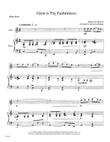 Great Is Thy Faithfulness - Flute
