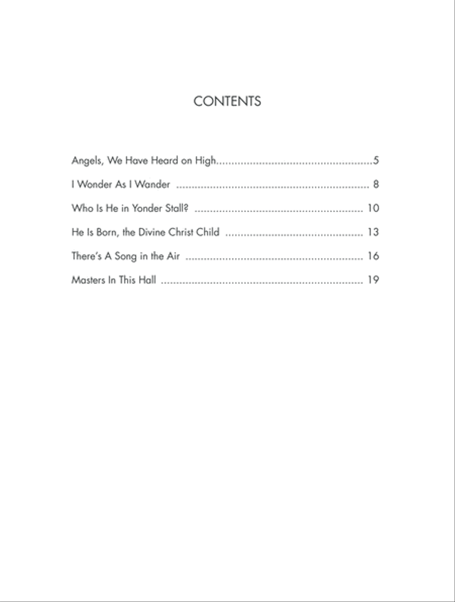 Keyboard Treasury Christmas Piano Solo scores gallery preview page 4