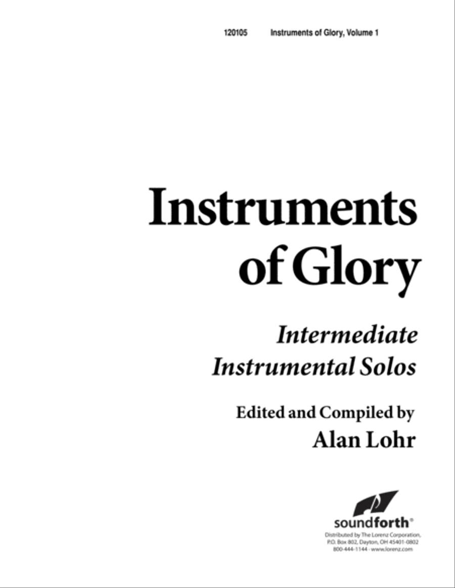 Instruments of Glory, Vol. 1 - Strings (Digital Download) Solo Part scores gallery preview page 1