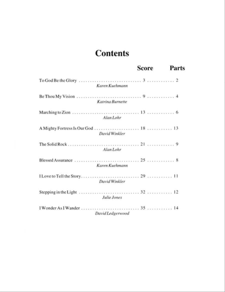 Instruments of Glory, Vol. 1 - Strings (Digital Download) Solo Part scores gallery preview page 4