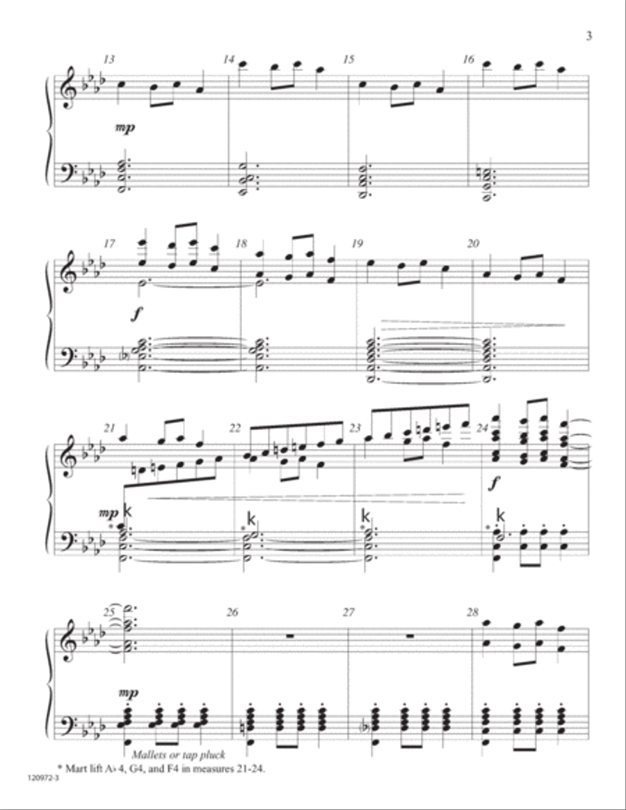 Christmas Fantasia Christmas Fantasia 5-Octaves scores gallery preview page 3