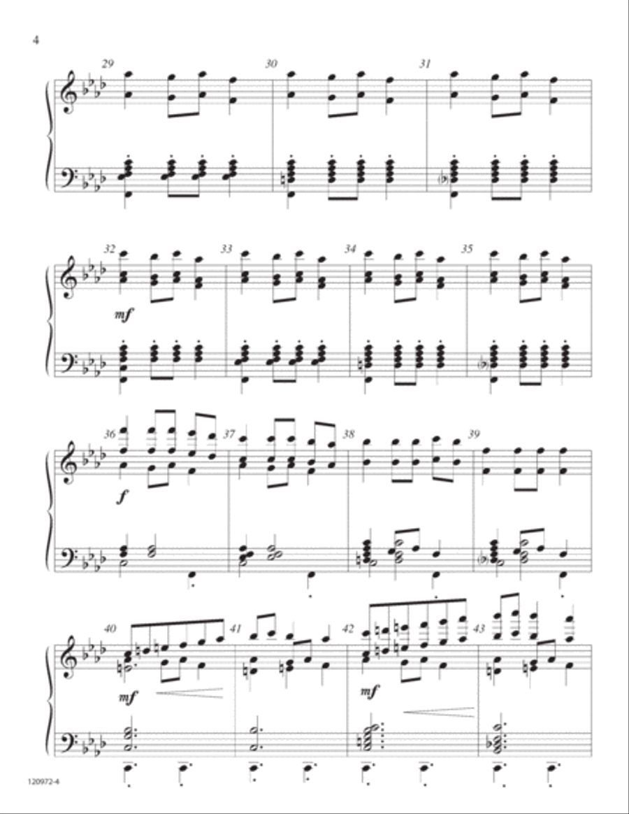 Christmas Fantasia Christmas Fantasia 5-Octaves scores gallery preview page 4