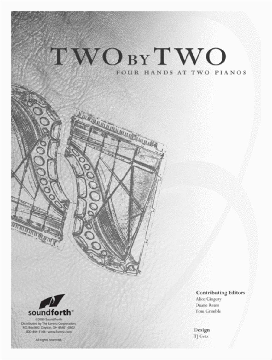 Two by Two (Digital Download) Piano Duet scores gallery preview page 1