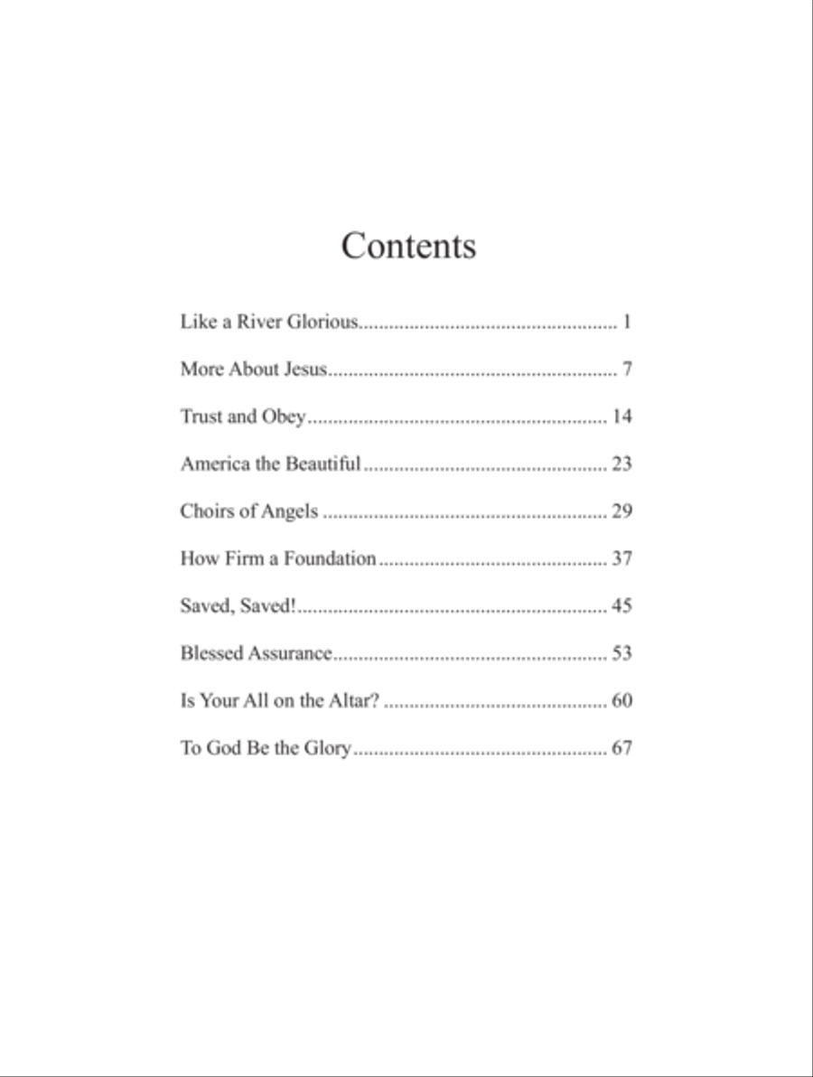 Like a River Glorious (Digital Download) 1 Piano, 4-Hands scores gallery preview page 3
