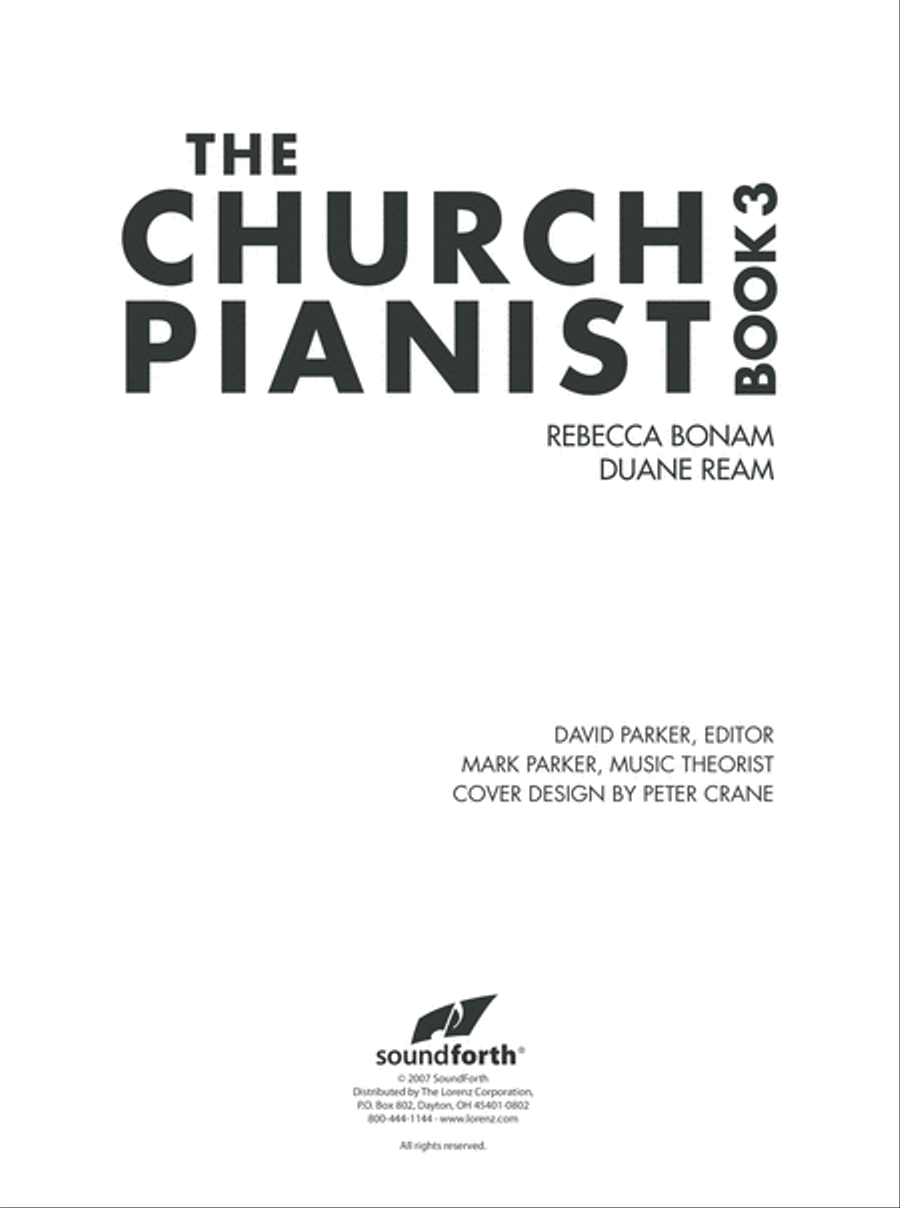 The Church Pianist Book 3 (Digital Download) Piano Solo scores gallery preview page 3