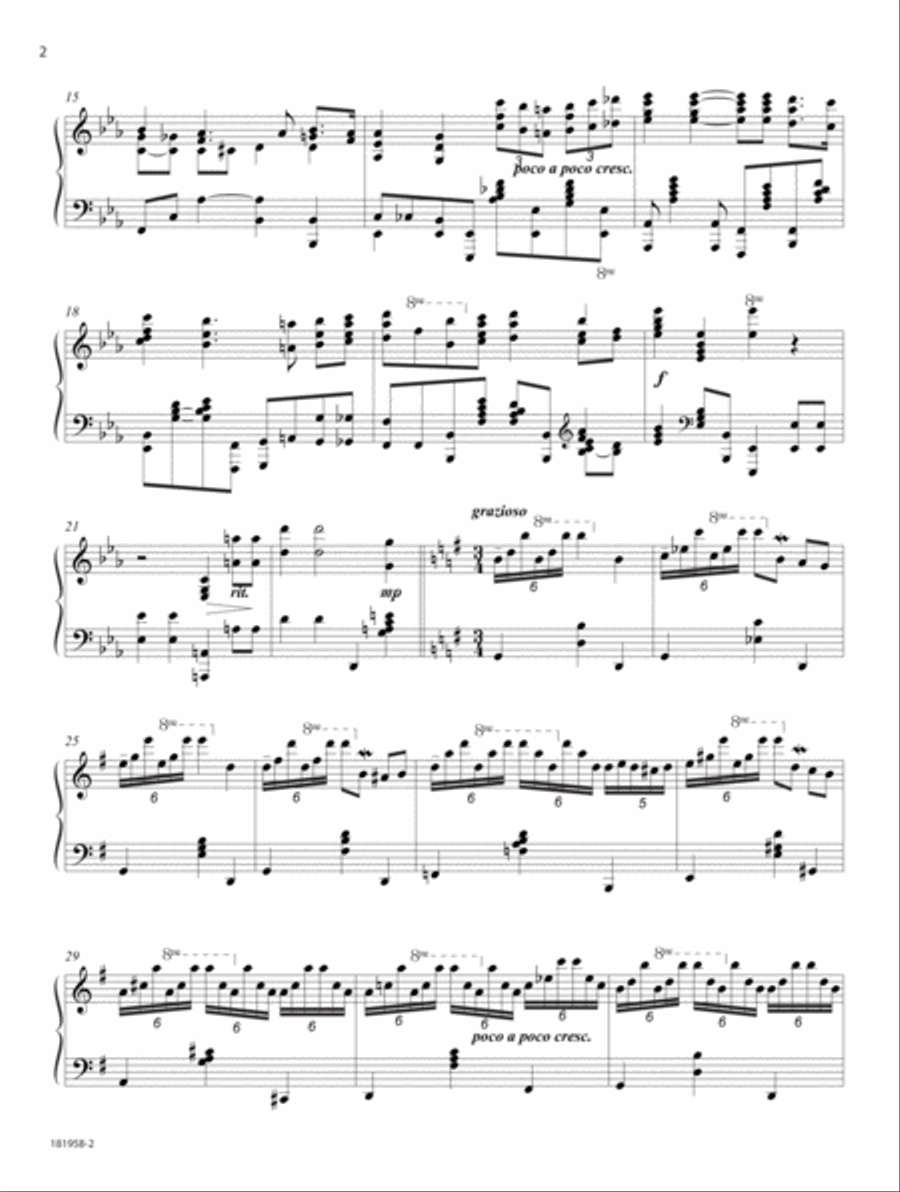Living for Jesus (Digital Download) Piano Solo scores gallery preview page 4