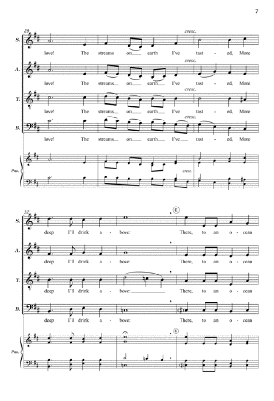 The Sands of Time (Digital Download) 4-Part scores gallery preview page 7