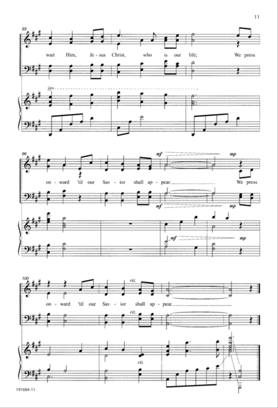 This One Thing (Digital Download) 4-Part scores gallery preview page 11