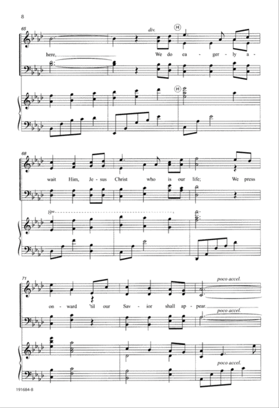 This One Thing (Digital Download) 4-Part scores gallery preview page 8