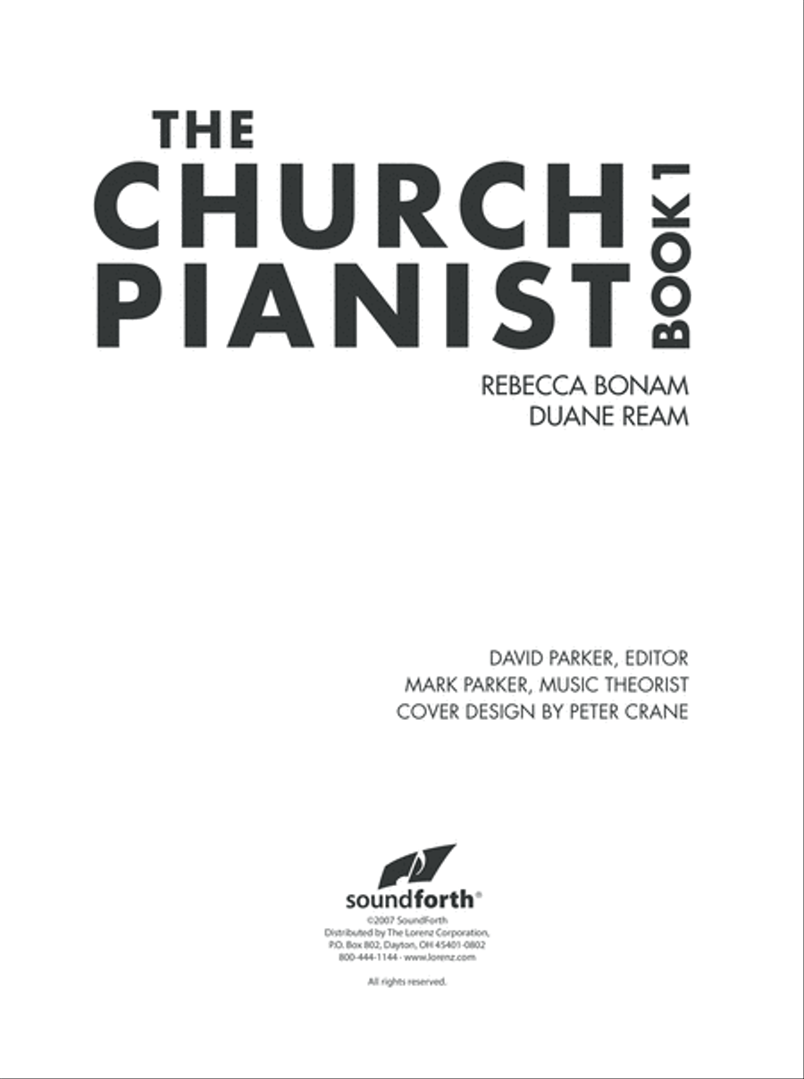 The Church Pianist Book 1 (Digital Download) Piano Solo scores gallery preview page 3