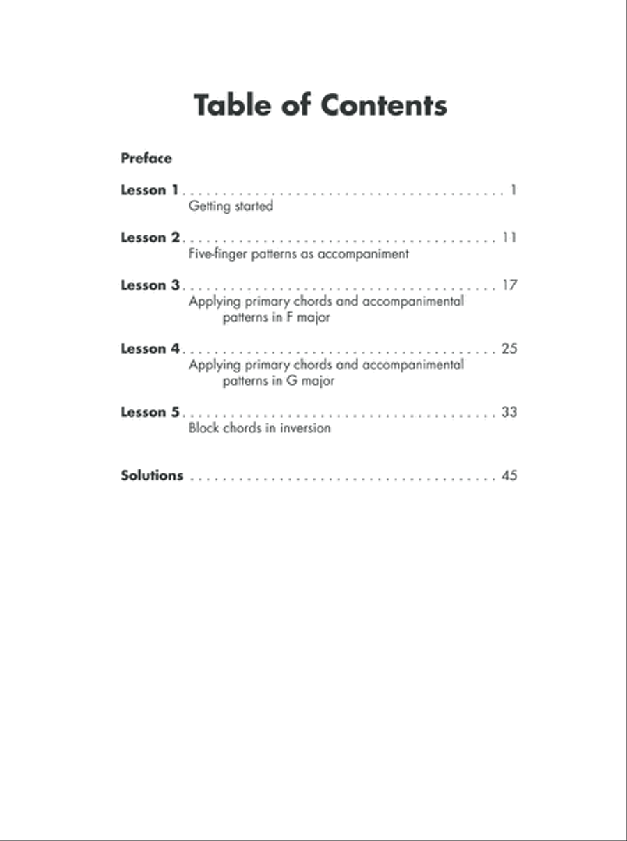 The Church Pianist Book 1 (Digital Download) Piano Solo scores gallery preview page 5