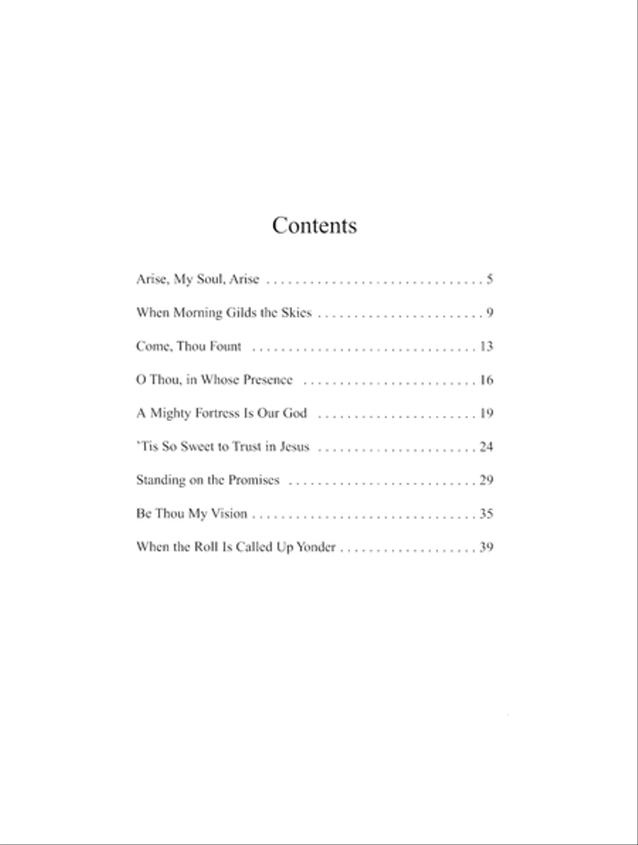 Arise, My Soul, Arise (Digital Download) Piano Solo scores gallery preview page 3