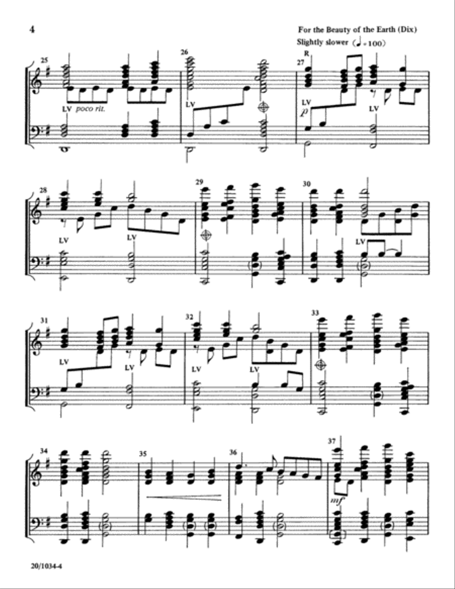 Now Thank We All Our God (Digital Download) 5-Octaves scores gallery preview page 4
