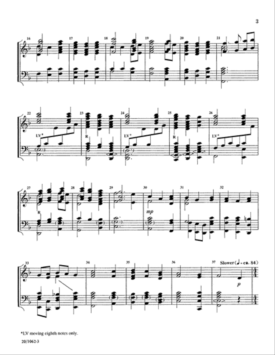 Come, Thou Long-Expected Jesus (Digital Download) 5-Octaves scores gallery preview page 3