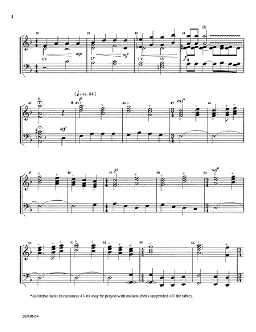 Come, Thou Long-Expected Jesus (Digital Download) 5-Octaves scores gallery preview page 4