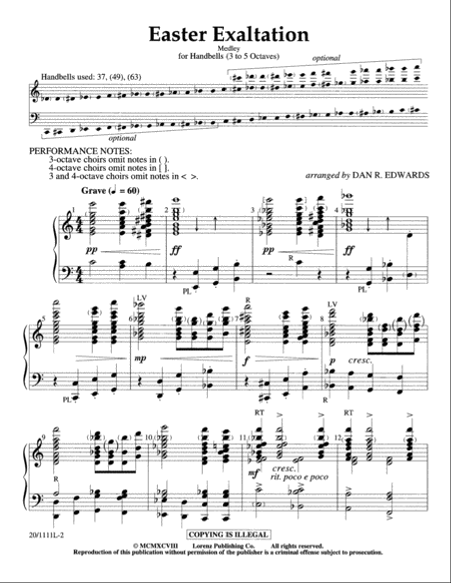 Easter Exaltation (Digital Download) 5-Octaves scores gallery preview page 2