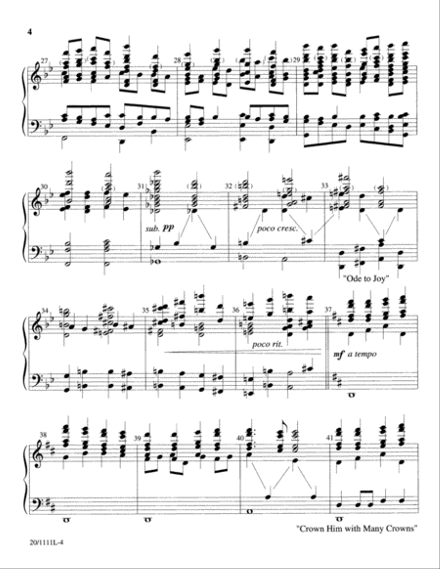 Easter Exaltation (Digital Download) 5-Octaves scores gallery preview page 4