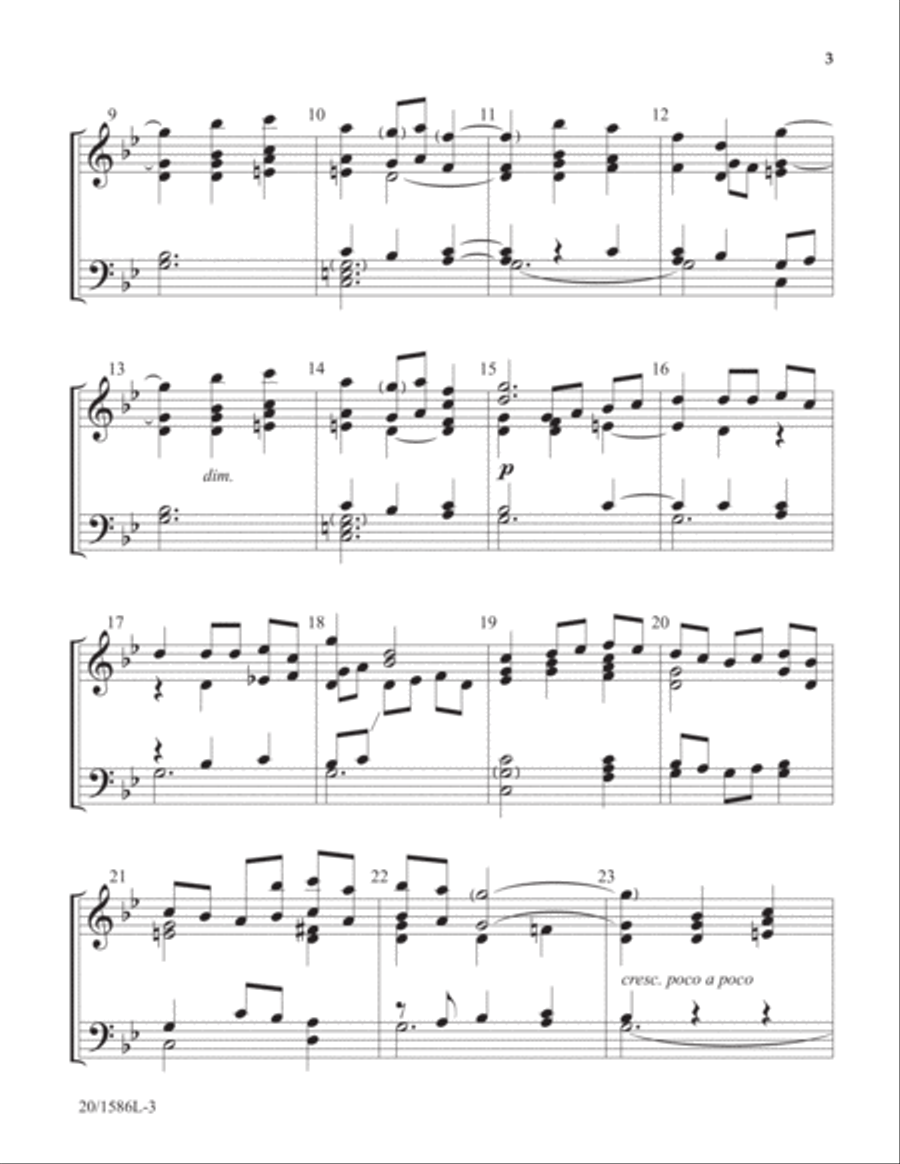 A La Nanita Nana (Digital Download) 3-Octaves scores gallery preview page 2