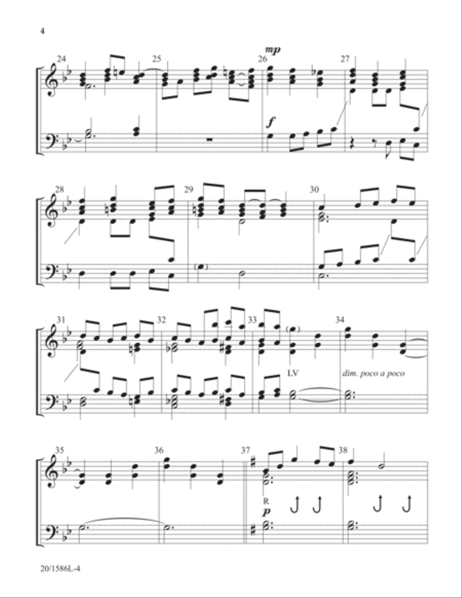 A La Nanita Nana (Digital Download) 3-Octaves scores gallery preview page 3