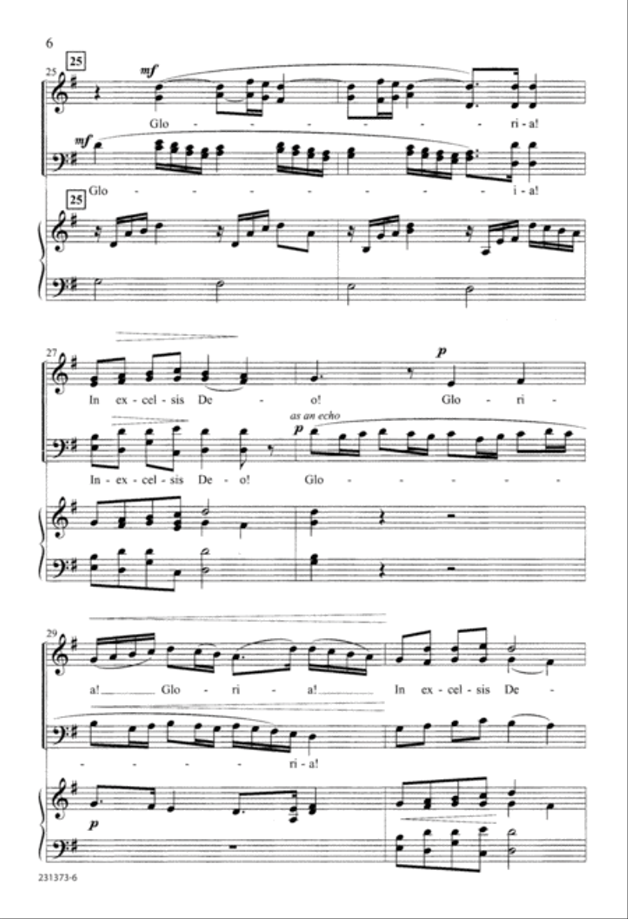 What Shall We Give? (Digital Download) 4-Part scores gallery preview page 6