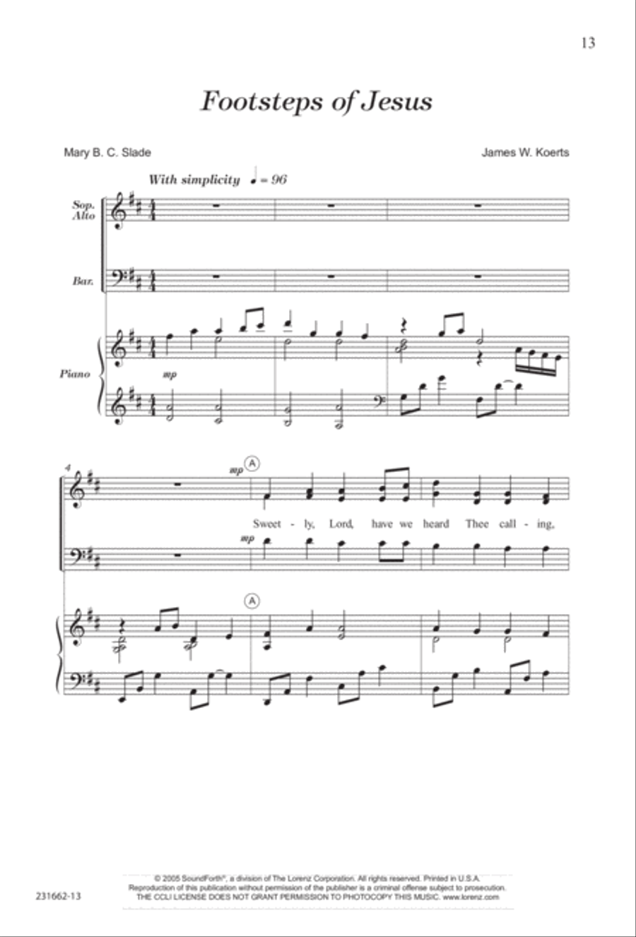 Bring Them In (Digital Download) 3-Part scores gallery preview page 15