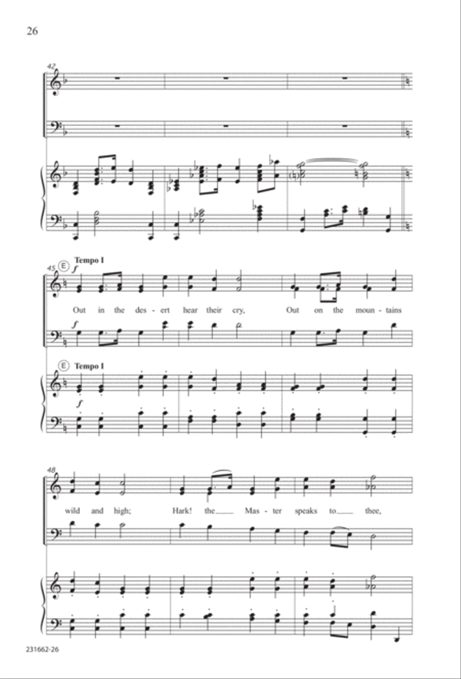 Bring Them In (Digital Download) 3-Part scores gallery preview page 28