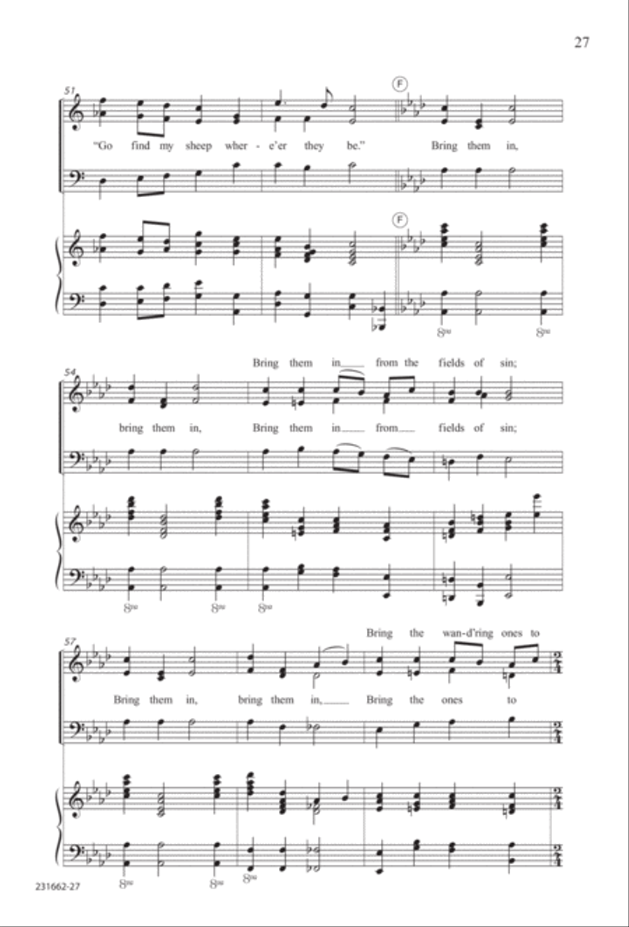 Bring Them In (Digital Download) 3-Part scores gallery preview page 29
