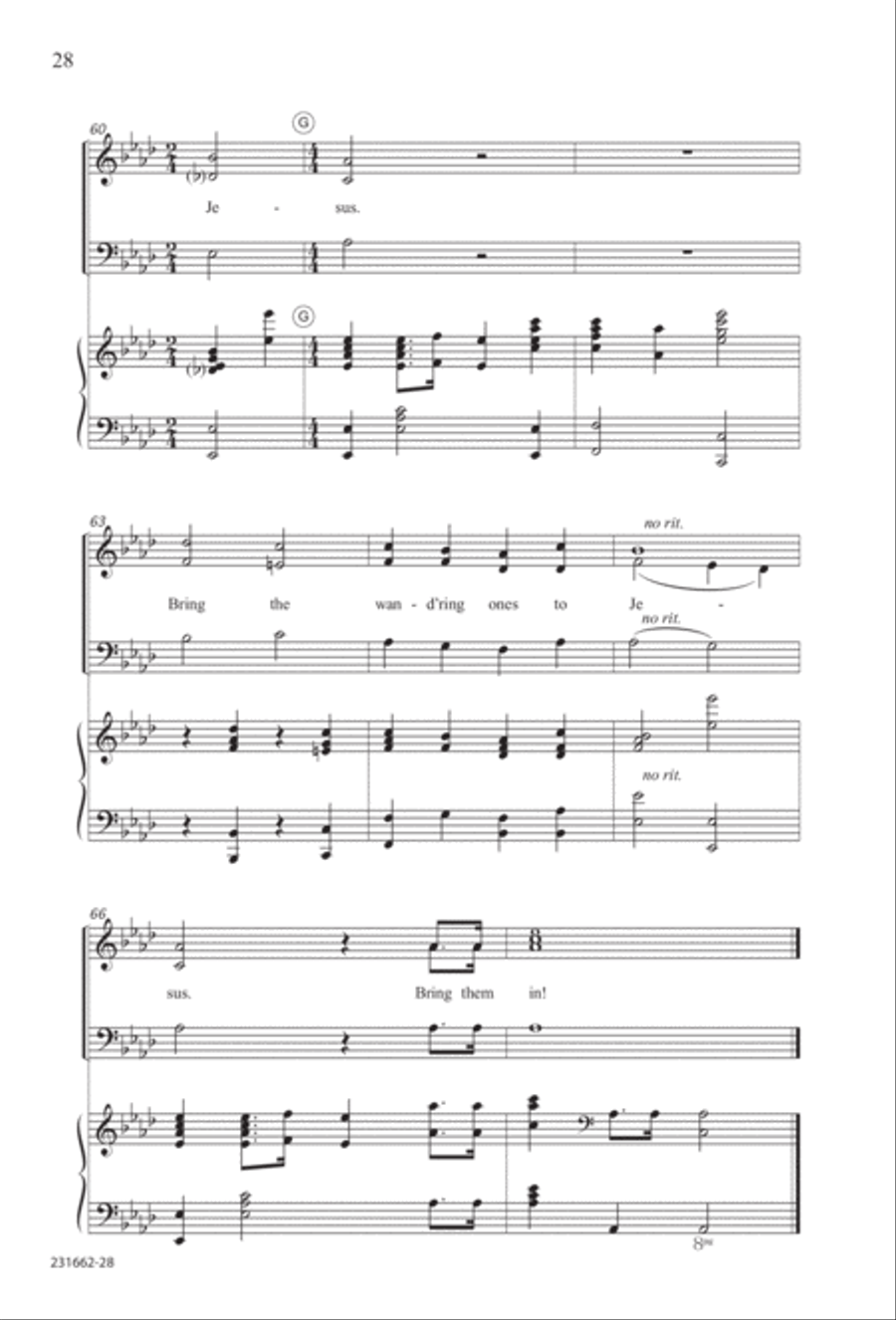 Bring Them In (Digital Download) 3-Part scores gallery preview page 30
