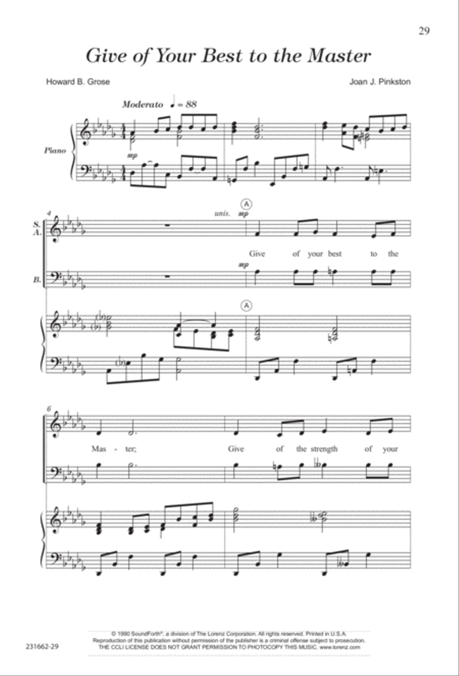 Bring Them In (Digital Download) 3-Part scores gallery preview page 31