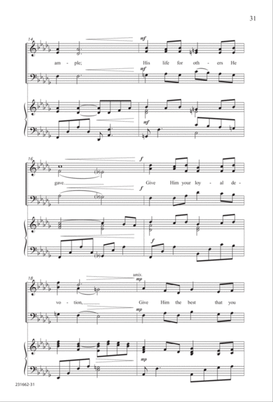 Bring Them In (Digital Download) 3-Part scores gallery preview page 33