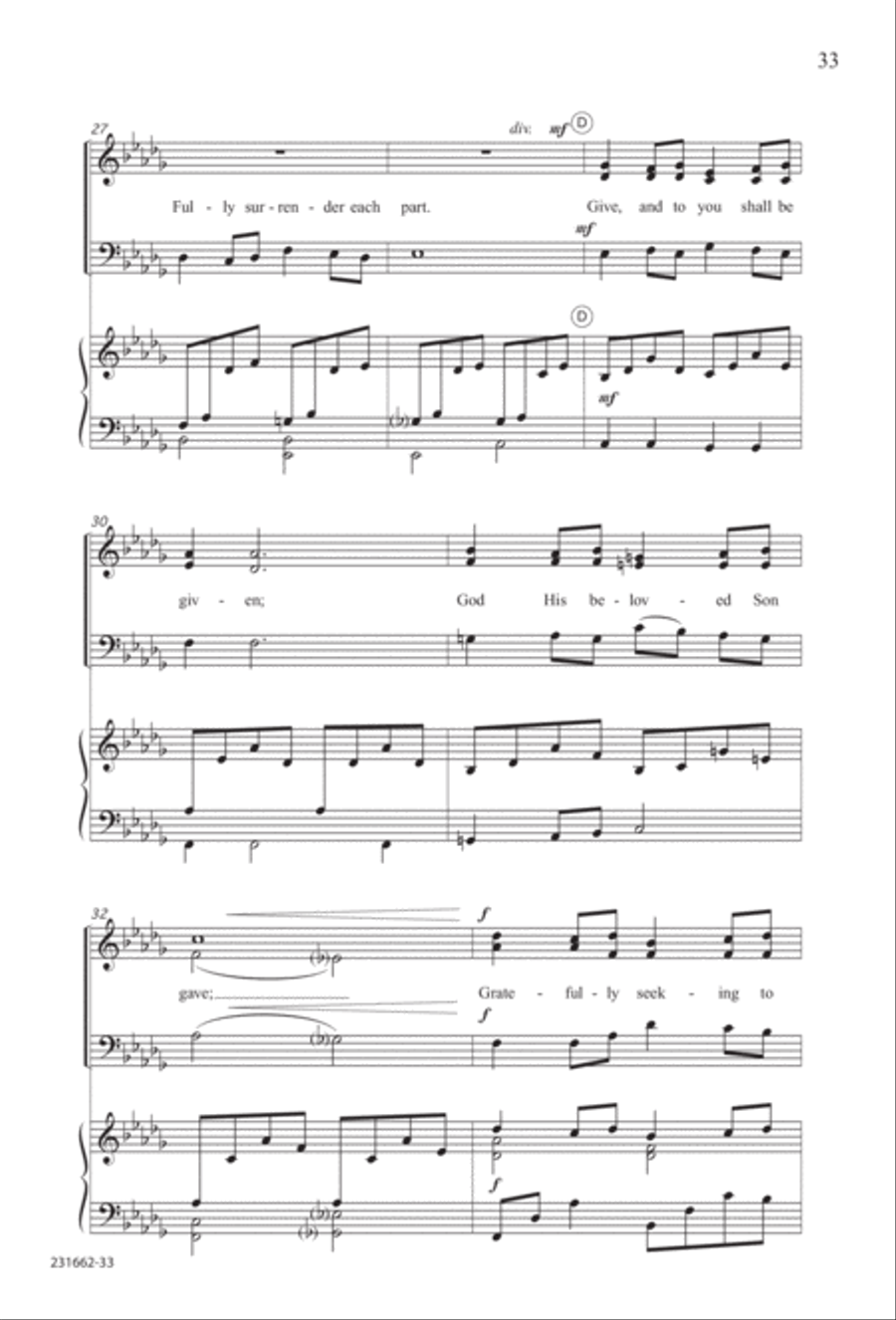 Bring Them In (Digital Download) 3-Part scores gallery preview page 35