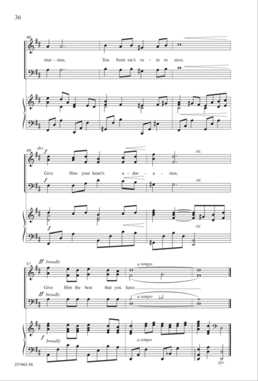 Bring Them In (Digital Download) 3-Part scores gallery preview page 38