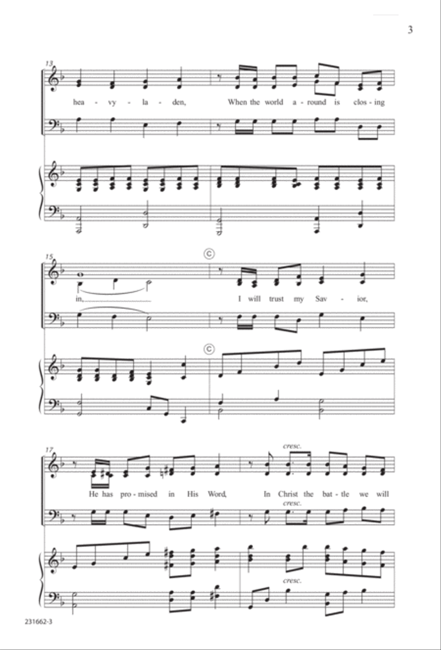 Bring Them In (Digital Download) 3-Part scores gallery preview page 5