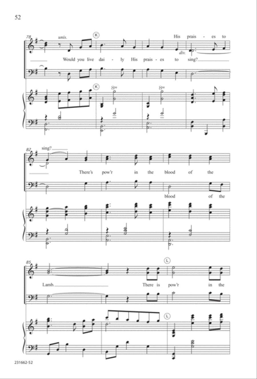 Bring Them In (Digital Download) 3-Part scores gallery preview page 54