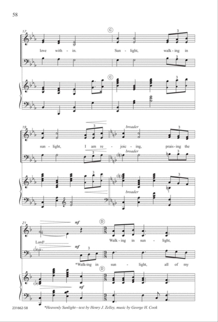 Bring Them In (Digital Download) 3-Part scores gallery preview page 60