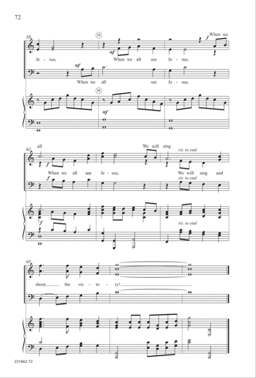 Bring Them In (Digital Download) 3-Part scores gallery preview page 74